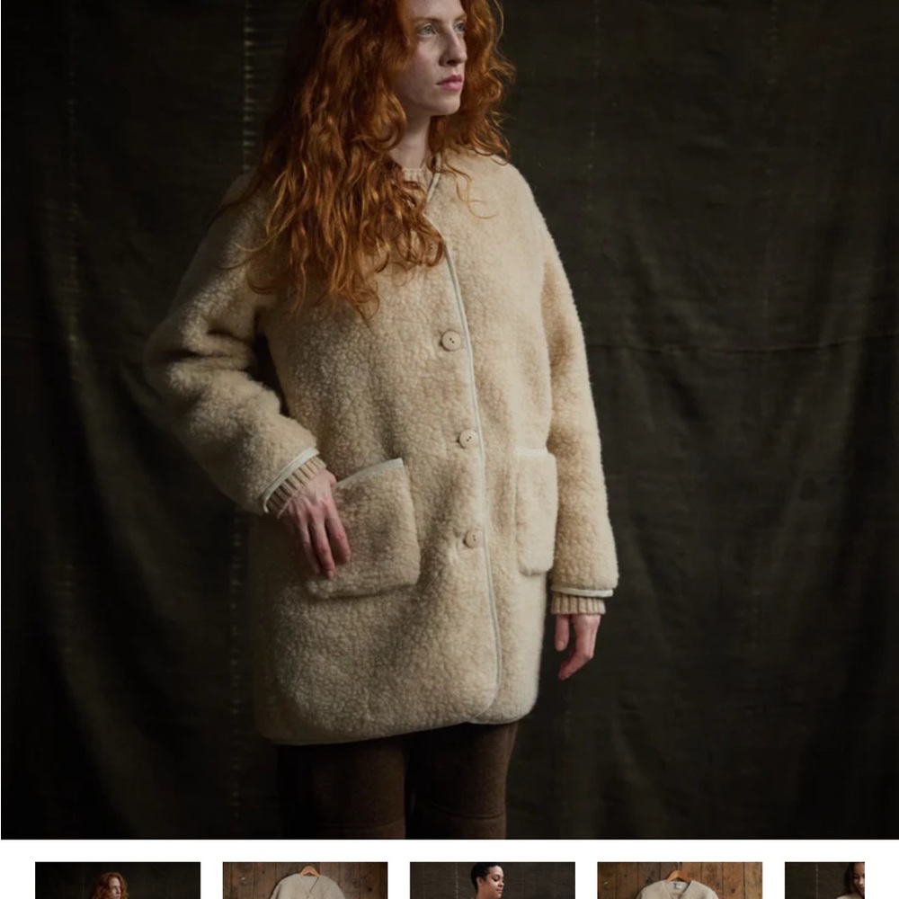 Siskin teddy wool fleece coat
